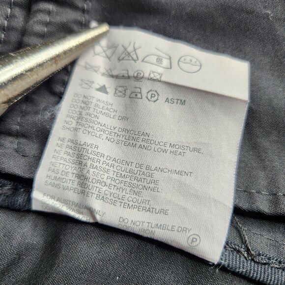 Miu Miu Men's Cotton Blend Field Jacket Size 52 IT M/L US Black Removable Liner - Picture 10 of 16